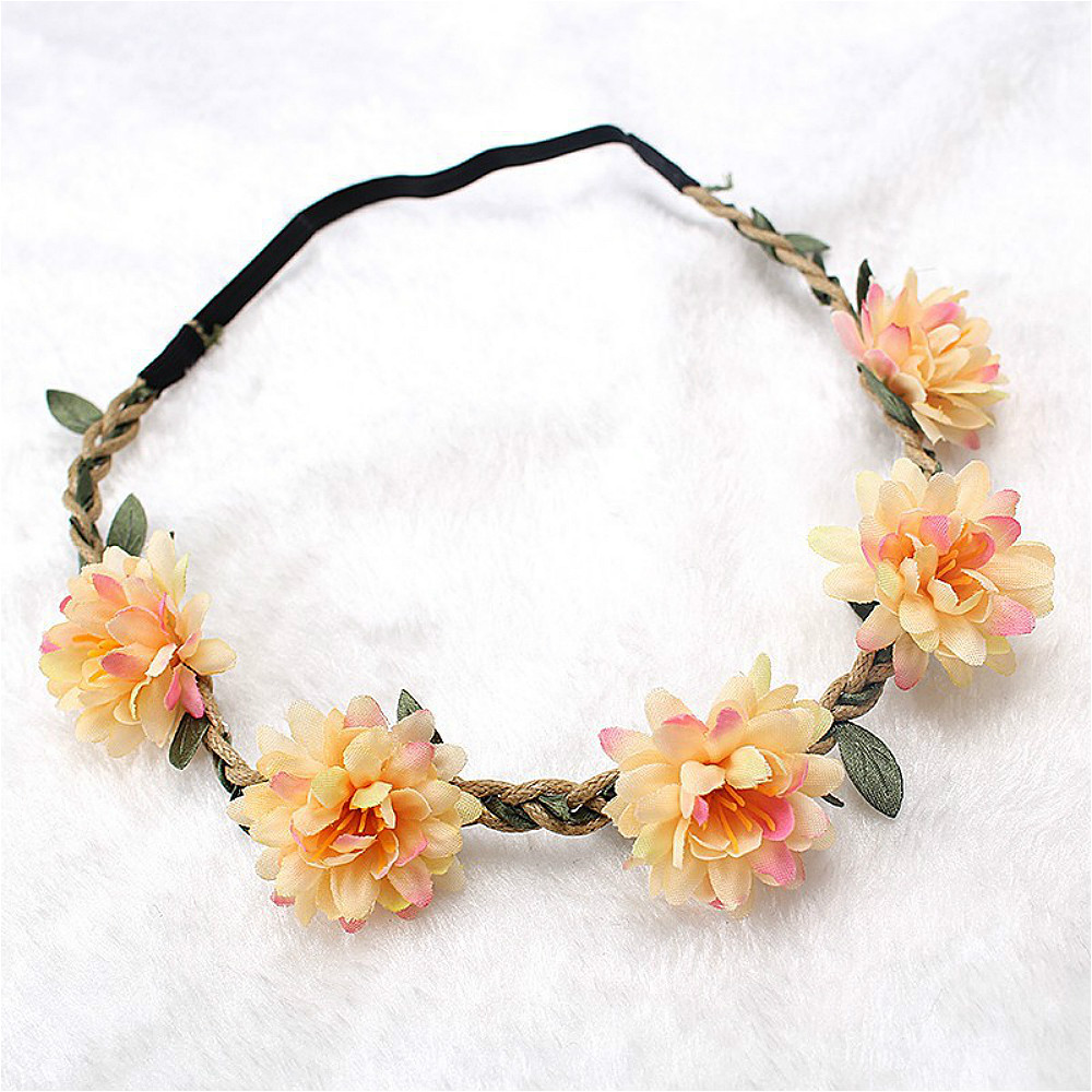 Wedding Supply Store - Women Wedding Flower Headband Girls Boho