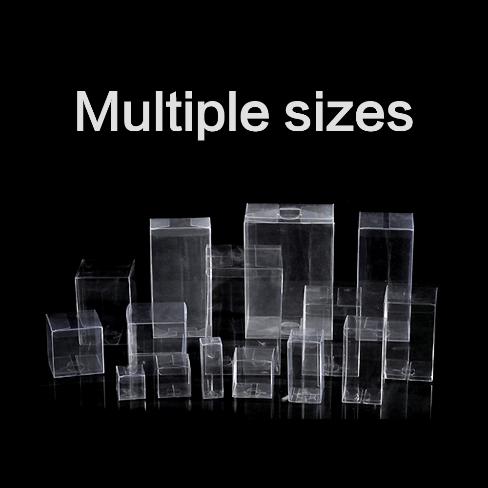Wedding Favor Box - 50pcs Clear PVC Plastic Box Wedding