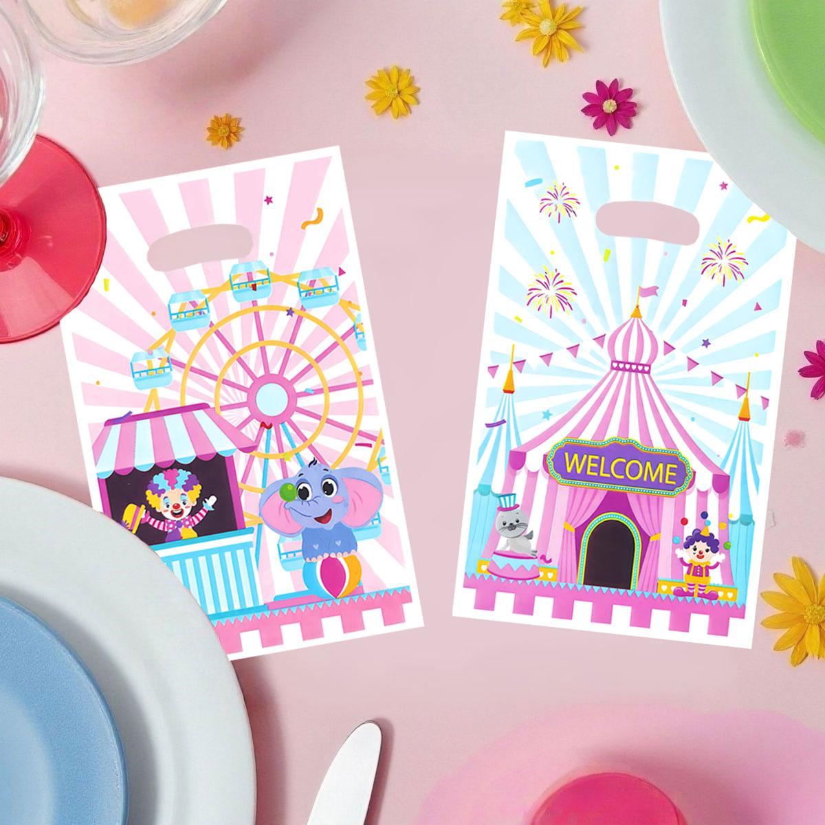 20Pcs/40Pcs Party Gift Bags, G - Wedding Party Supply Store ulasan dan harga