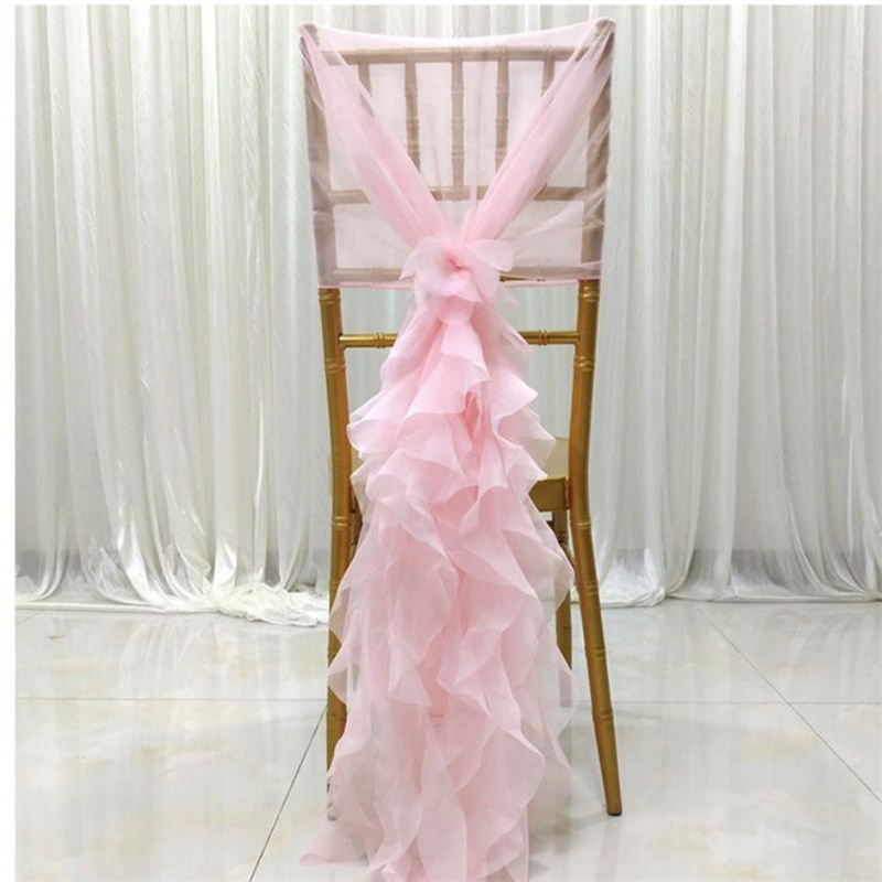 Bamboo Chair decorations Chiav - Chair Sash Organza ulasan dan harga