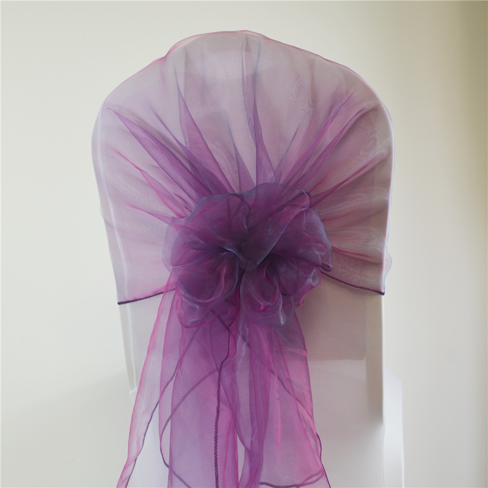 65x275cm Organza Chair Sash Fo - Chair Sash Organza ulasan dan harga