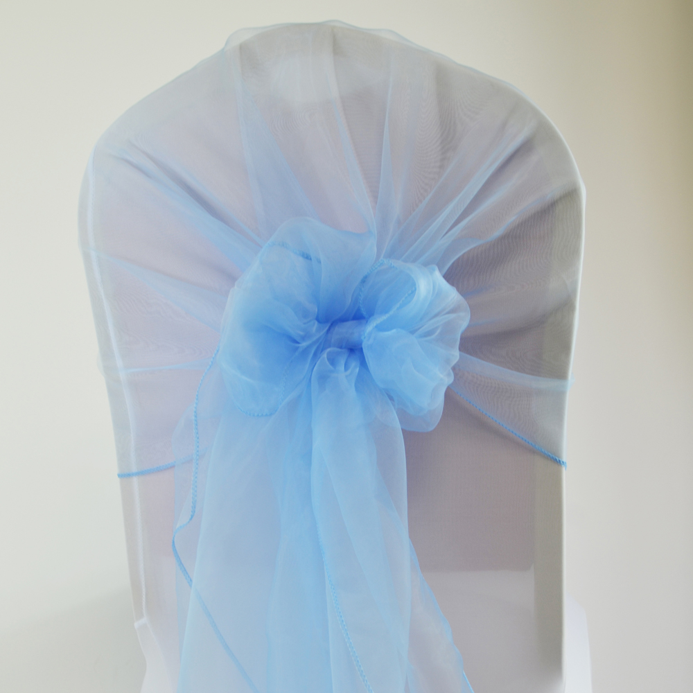 65x275cm Organza Chair Sash Fo - Chair Sash Organza ulasan dan harga