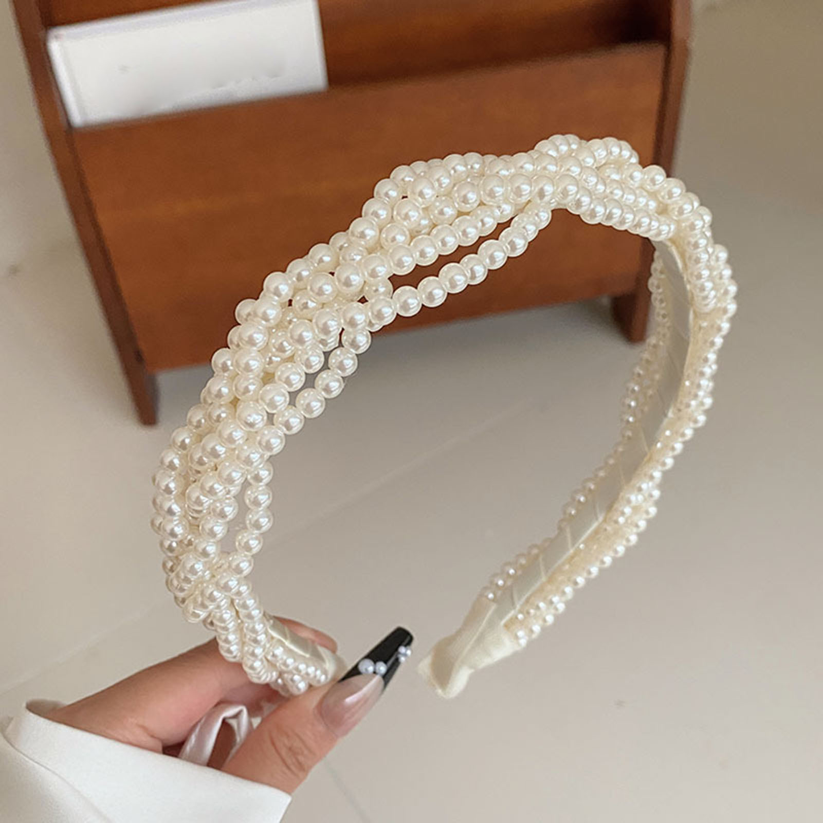 Elegant Pearl Headband for Wom - Wedding Supply Store ulasan dan harga