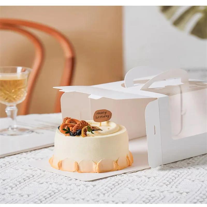 10Pcs Cake Box with Clear Wind - Wedding Cake Supply ulasan dan harga