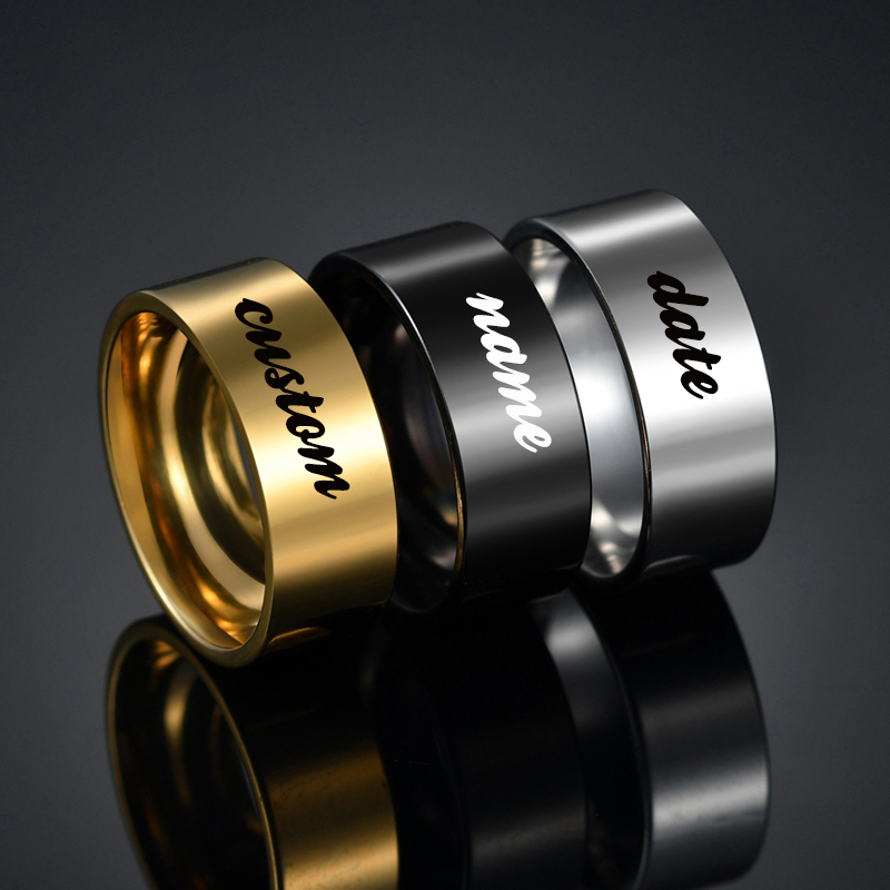 Atoztide 4/6/8mm Personalized  - Wedding Zone ulasan dan harga