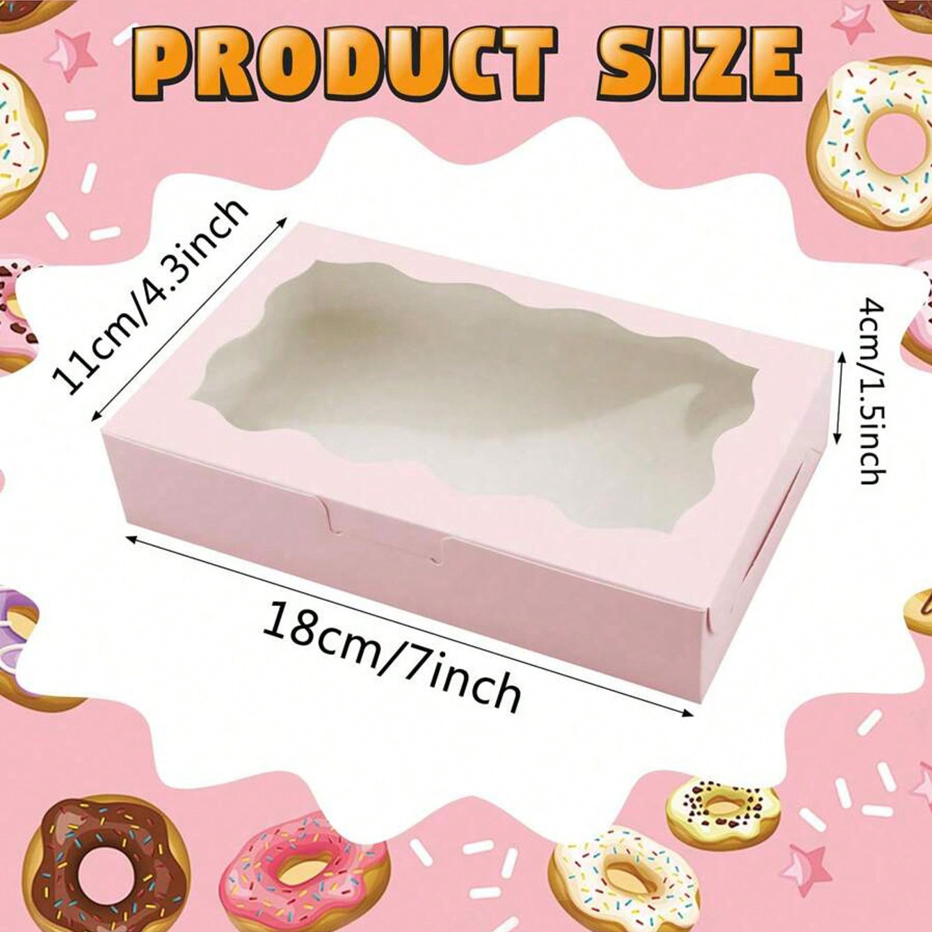 10/30/50Pcs Kraft Paper Cake C - Wedding Cake Supply ulasan dan harga