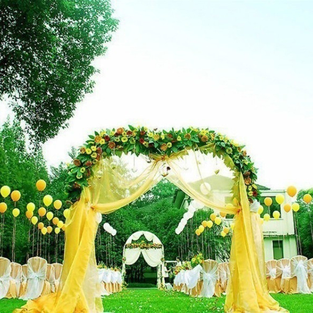 Wedding Decoration Tulle Roll  - Chair Sash Organza ulasan dan harga