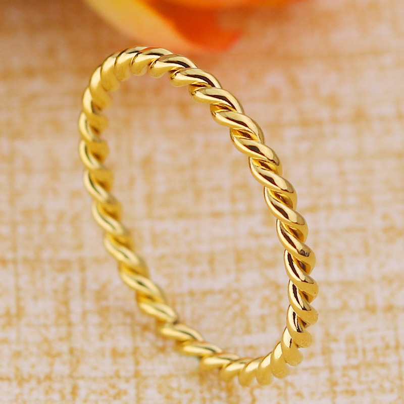 Minimalist Stainless Steel Rin - Wedding Zone ulasan dan harga