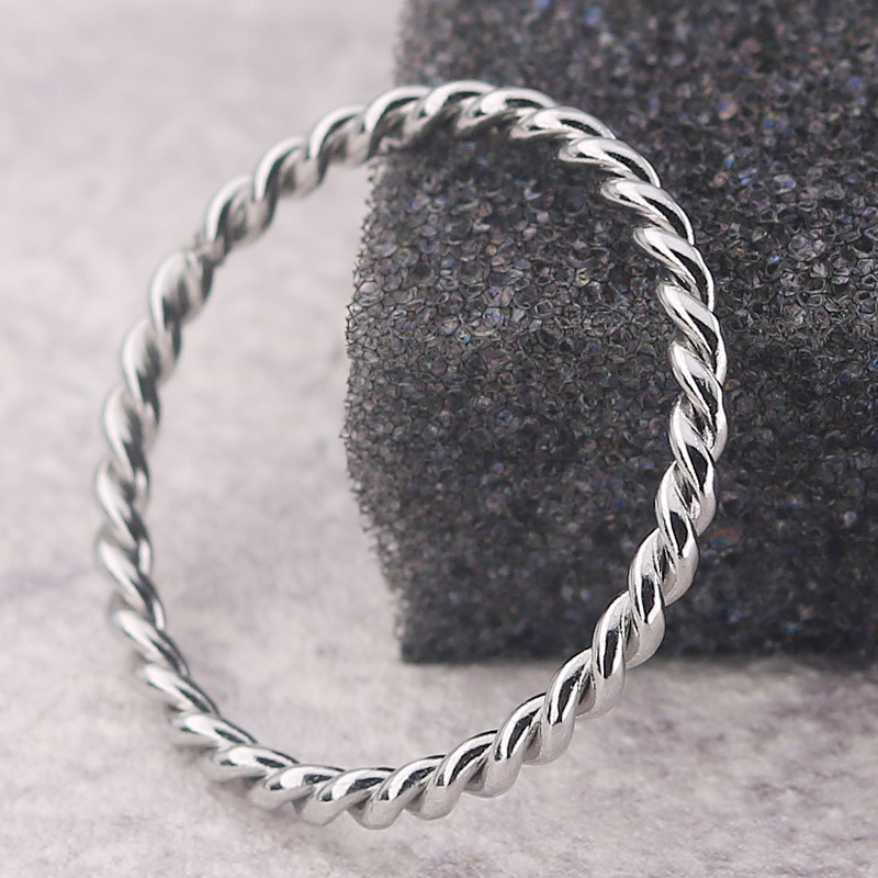 Minimalist Stainless Steel Rin - Wedding Zone ulasan dan harga
