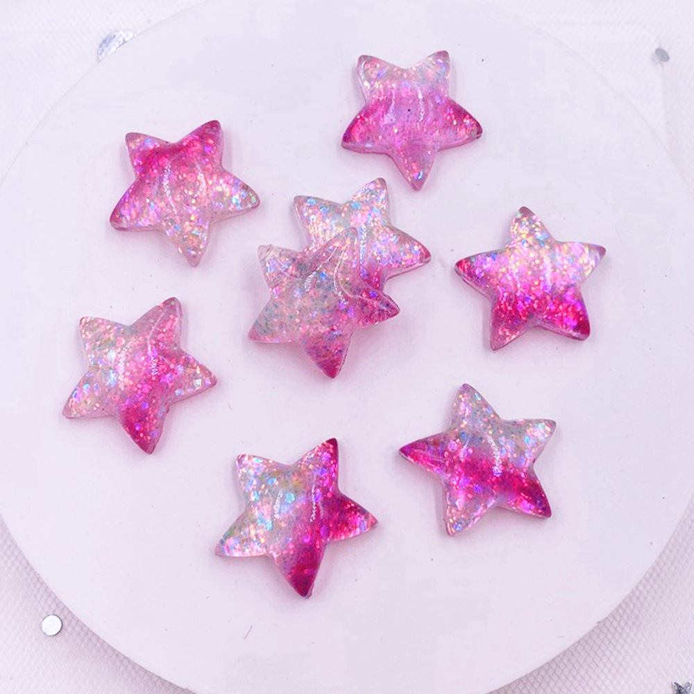 12pcs Resin Colorful Cute Shni - Wedding Superstar ulasan dan harga