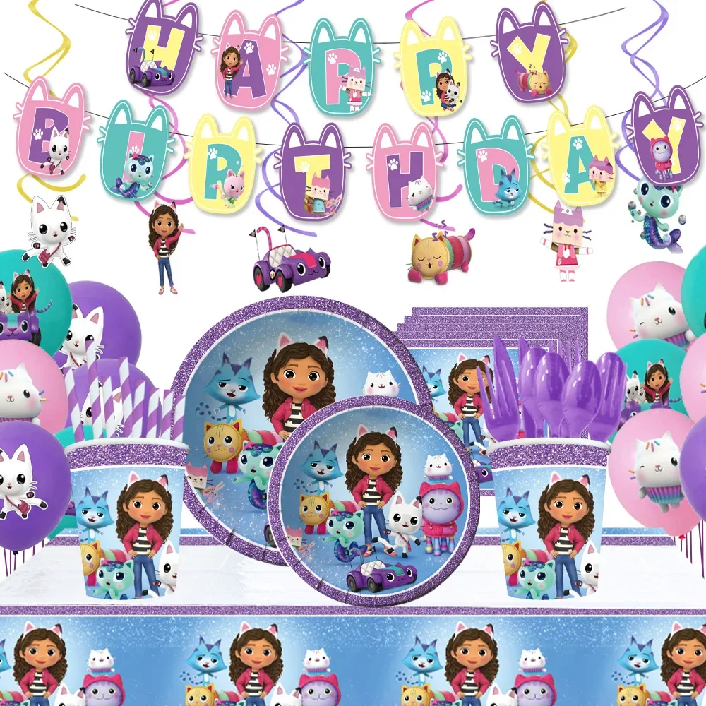 Gabby's Dollhouse Birthday Par - Wedding Day Supply Kit ulasan dan harga