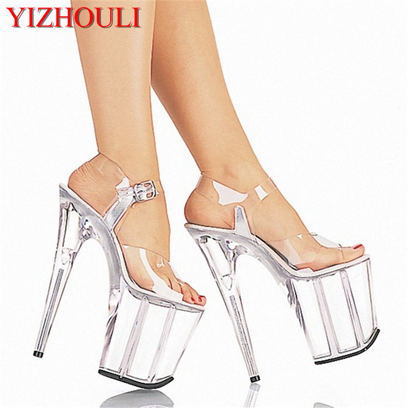 8 inch, full transparent cryst - Wedding Superstar ulasan dan harga