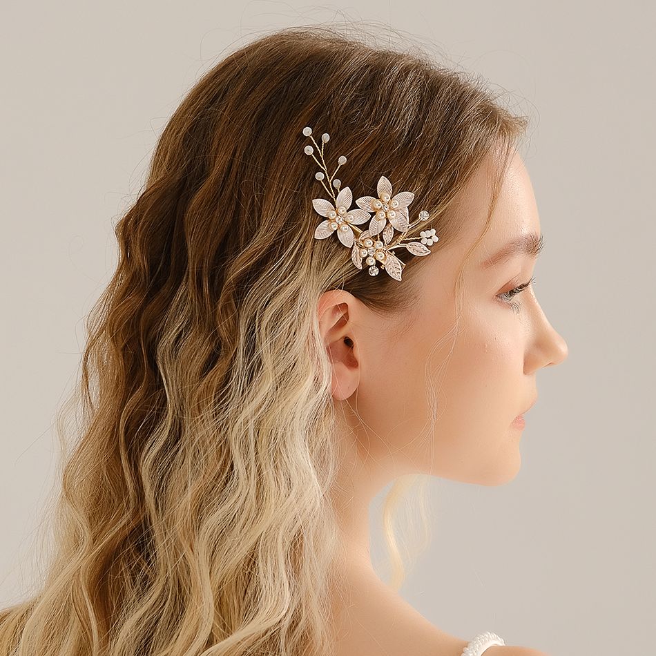 Handmade Pearl Flower Hair Cli - Wedding Supply Store ulasan dan harga