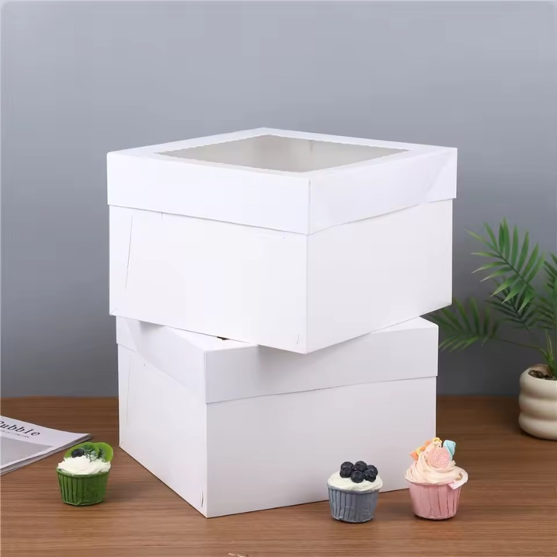yes2/4/6PCS Disposable White C - Wedding Cake Supply ulasan dan harga