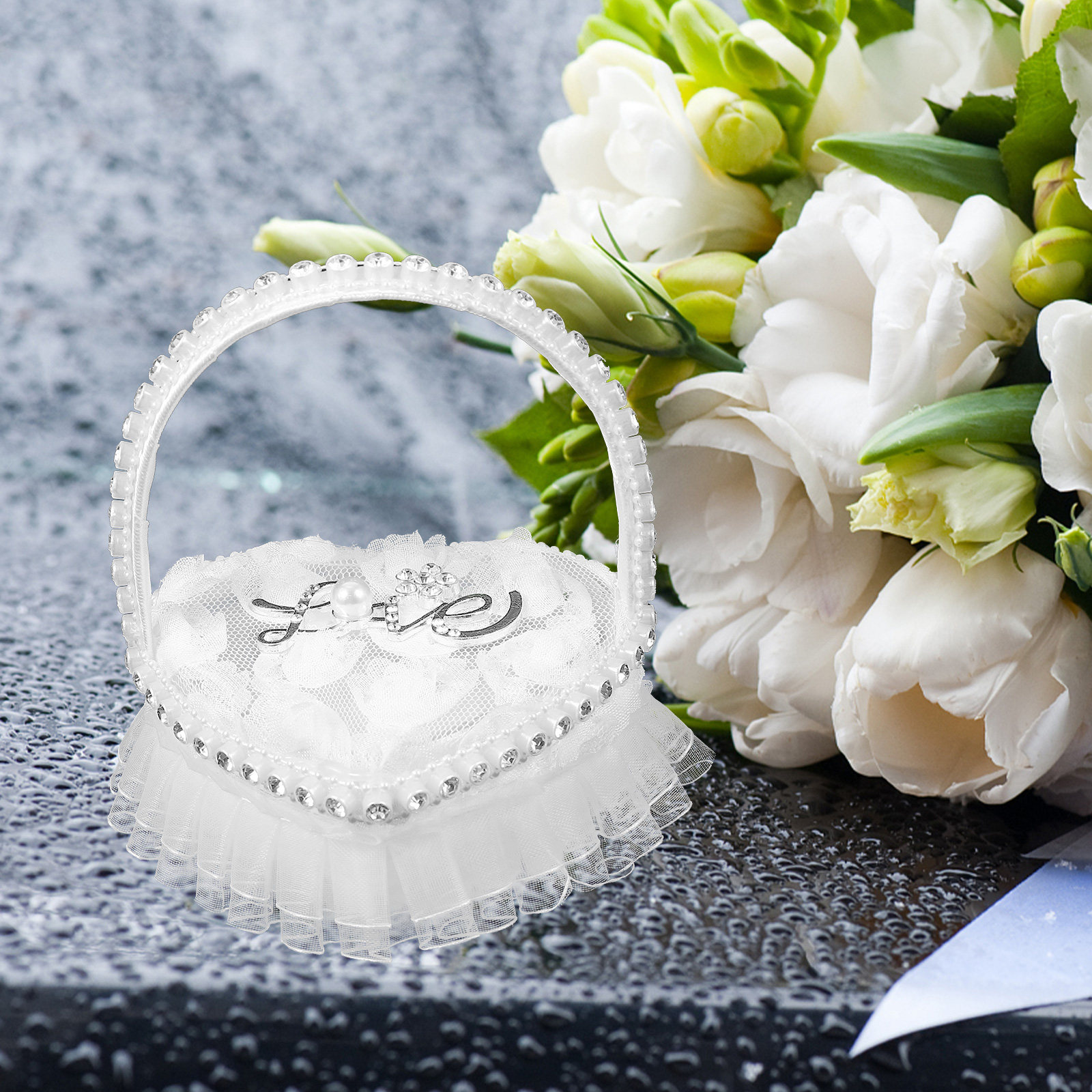 Rings Bridal Cushion Pillow to - Ring Bearer Pillow ulasan dan harga