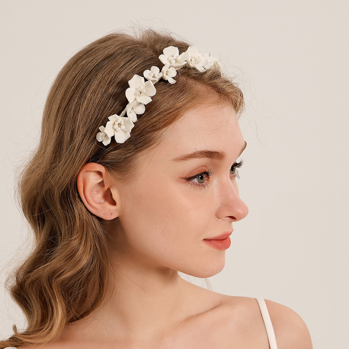Efily Bride White Flower Hair  - Wedding Supply Store ulasan dan harga