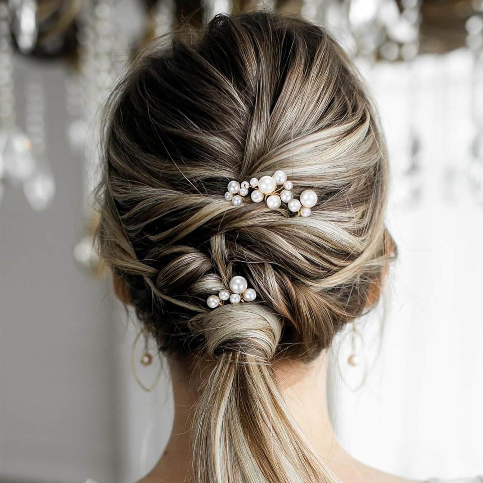 3pcs Bride Hairpin Trendy Hair - Wedding Supply Store ulasan dan harga
