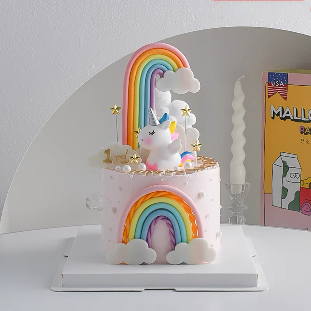 Colorful Unicorn Theme Rainbow - Wedding Day Supply Kit ulasan dan harga