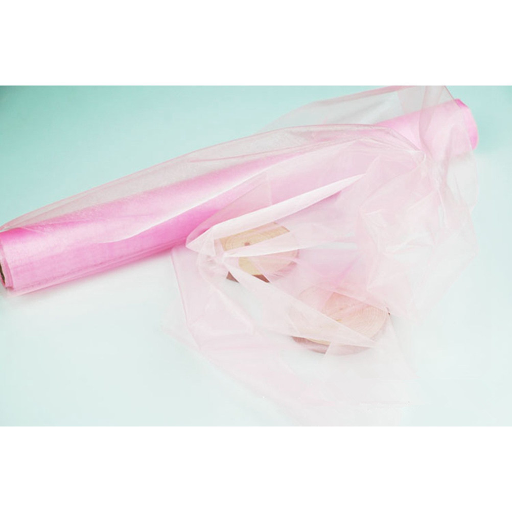 900M Organza Roll Fabric Light - Chair Sash Organza ulasan dan harga