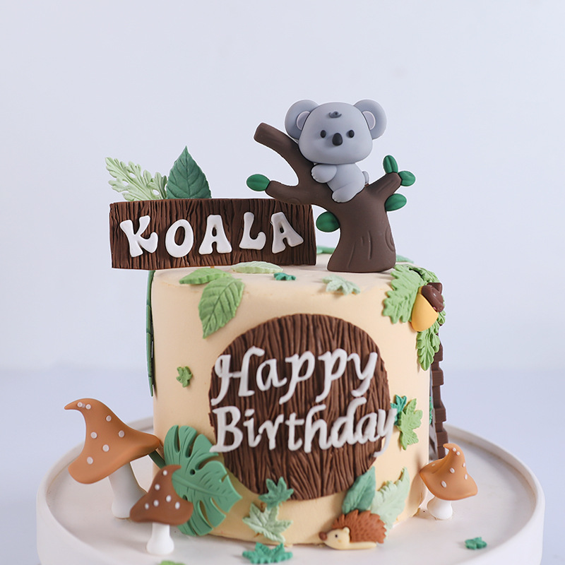 New Forest Jungle Animals Cake - Wedding Zoo ulasan dan harga