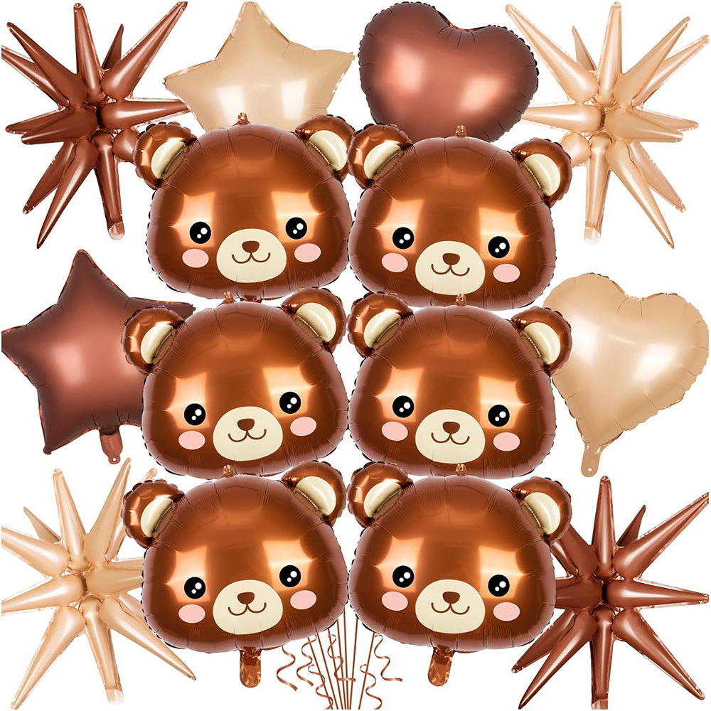 Bear Balloon, Bear Aluminum Fo - Wedding Zoo ulasan dan harga