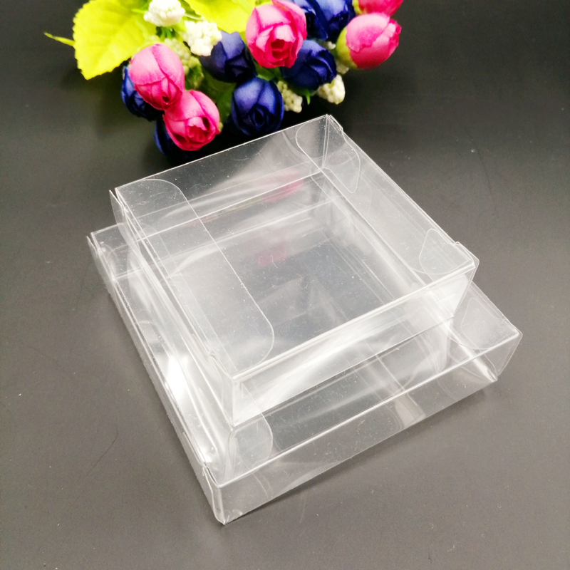 50pcs ABB Clear Transparent PV - Wedding Favor Box ulasan dan harga