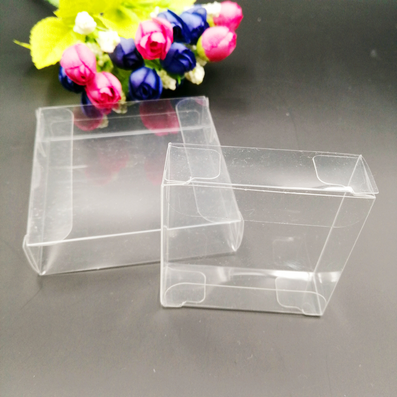 50pcs ABB Clear Transparent PV - Wedding Favor Box ulasan dan harga