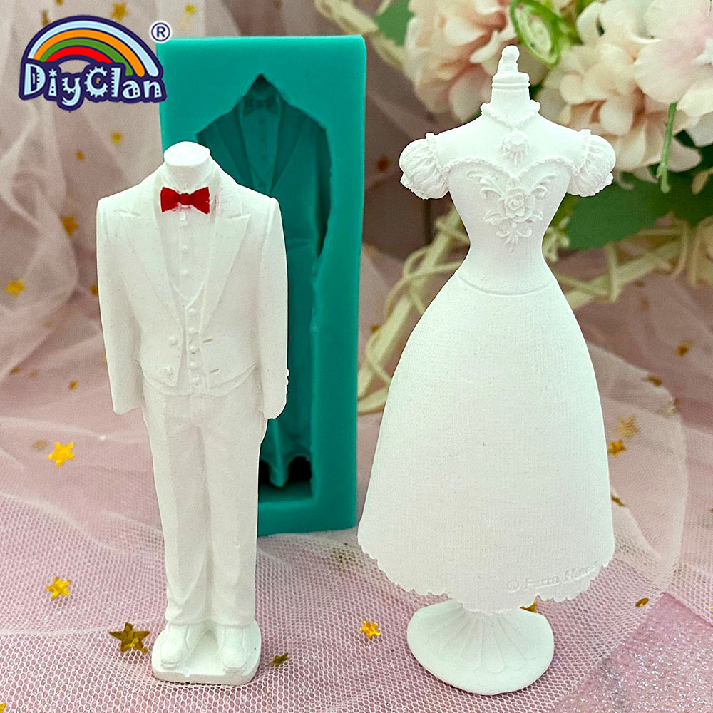 Marry Decoration Silicone Mold - Wedding Cake Supply ulasan dan harga