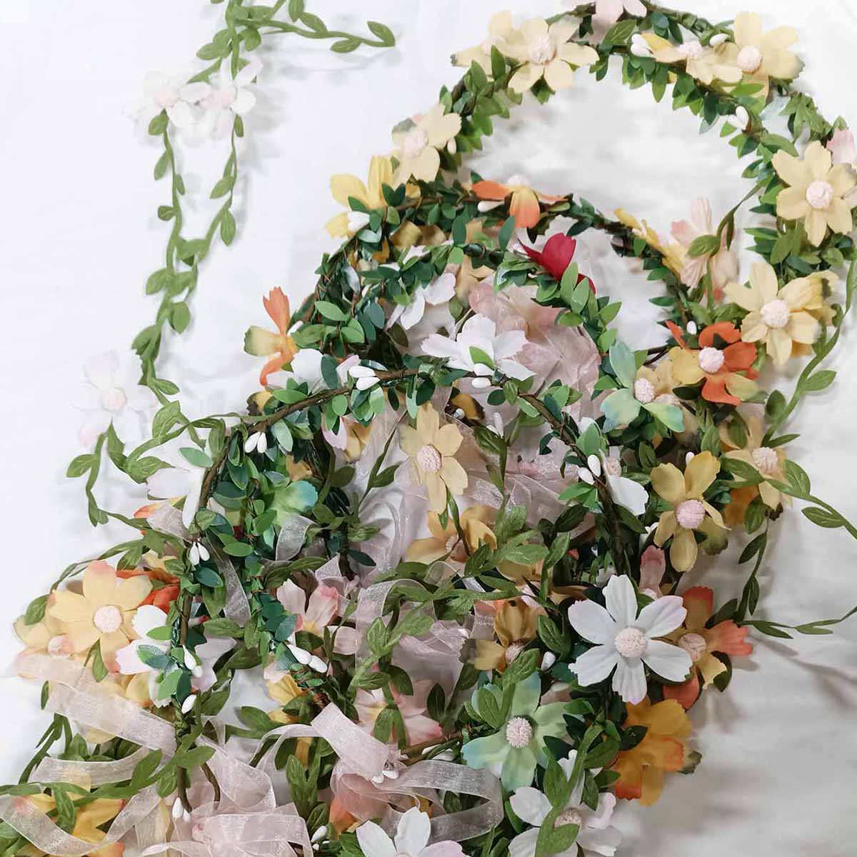 Bohemian Rattan Flower Vines C - Wedding Supply Store ulasan dan harga
