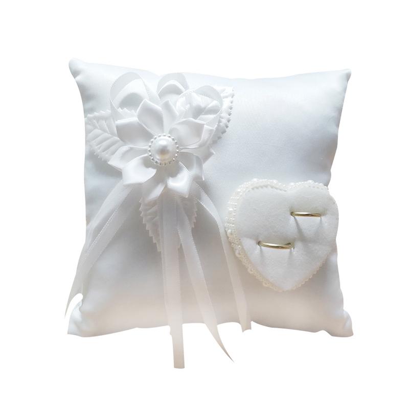 Wedding Ring Pillow European R - Ring Bearer Pillow ulasan dan harga
