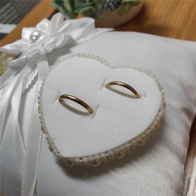 Wedding Ring Pillow European R - Ring Bearer Pillow ulasan dan harga