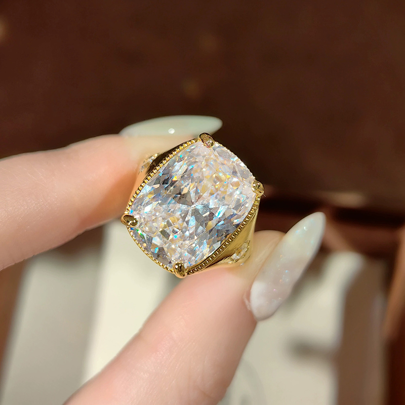Premium Star Ring 10 Carat Zir - Wedding Superstar ulasan dan harga