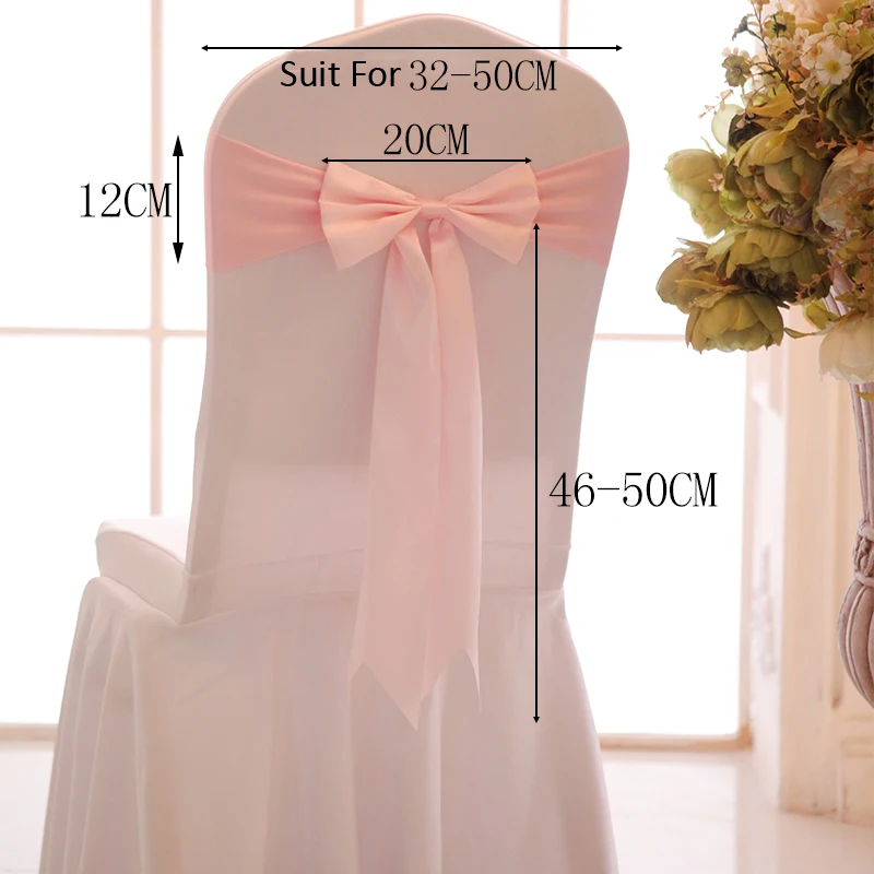 25pcs Satin Spandex Chair Cove - Chair Sash Organza ulasan dan harga