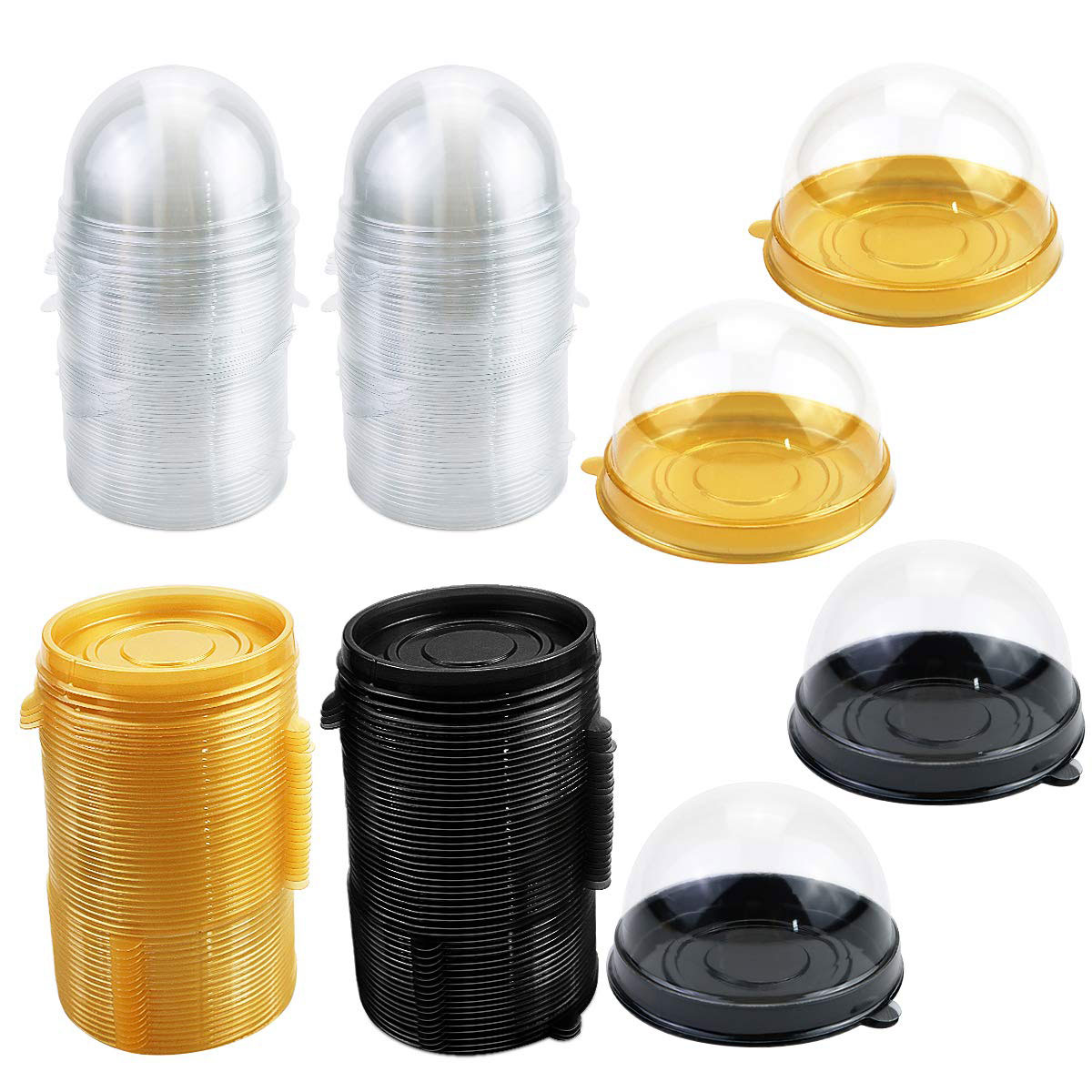 Transparent Cake Dessert Box C - Wedding Cake Supply ulasan dan harga