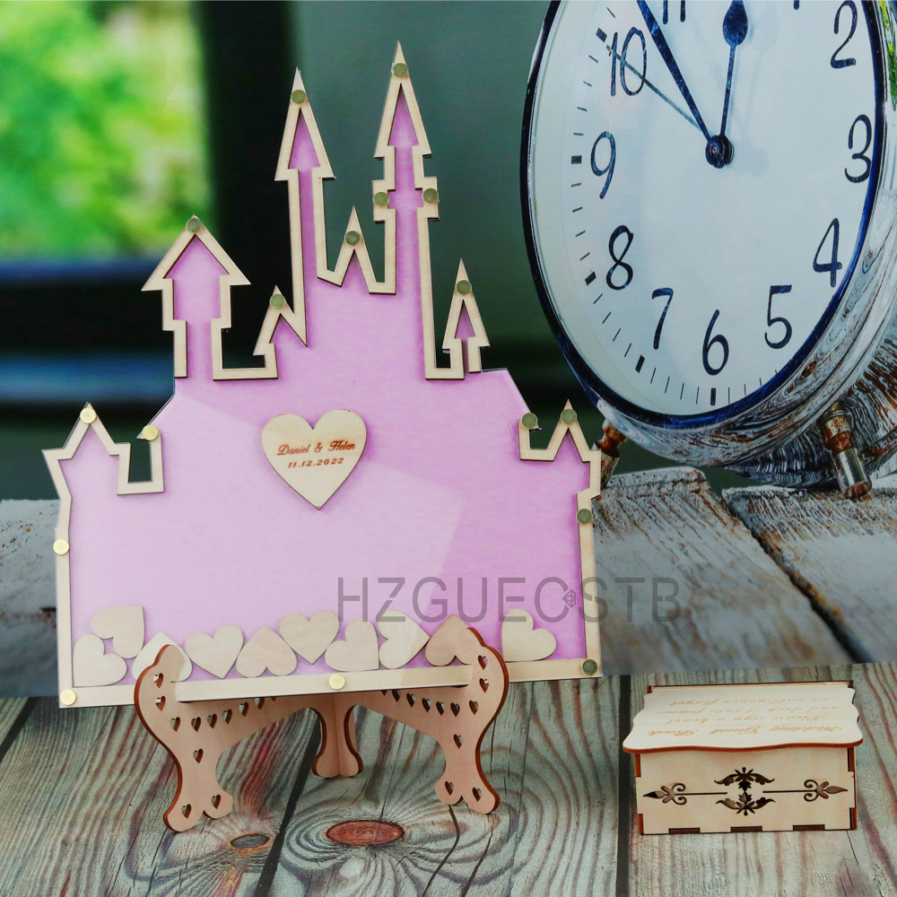 Personalized  Castle Guest Boo - Wedding Favor Box ulasan dan harga