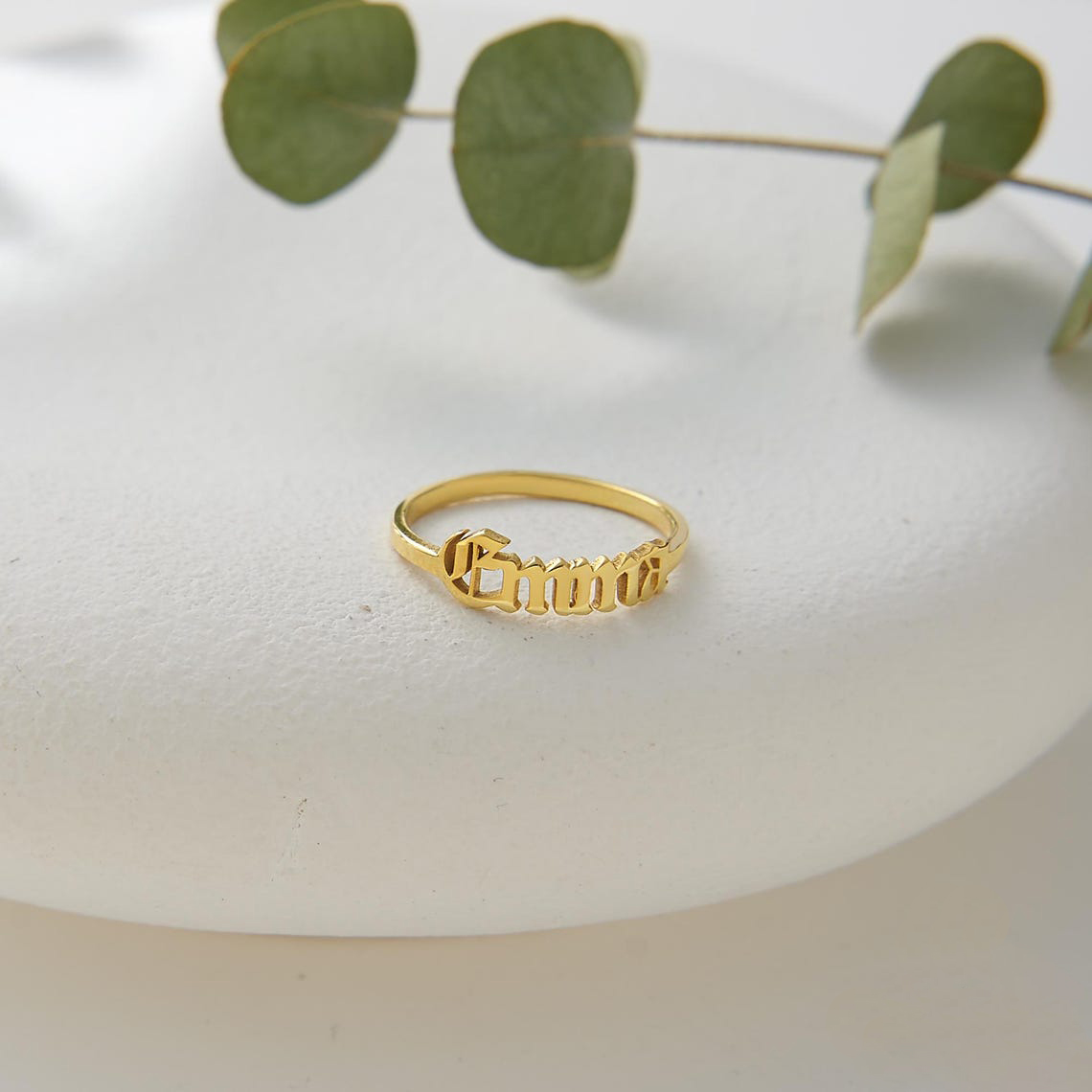 Custom Gold Ring Women Gothic  - Wedding Zone ulasan dan harga