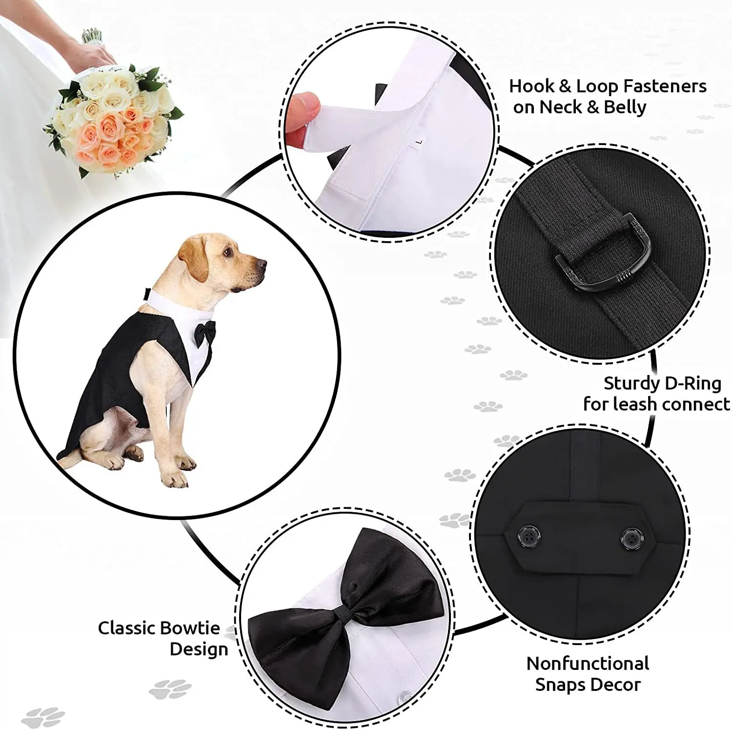 Pet Dog Clothes Fashion Party  - Suit Supply Wedding Party ulasan dan harga