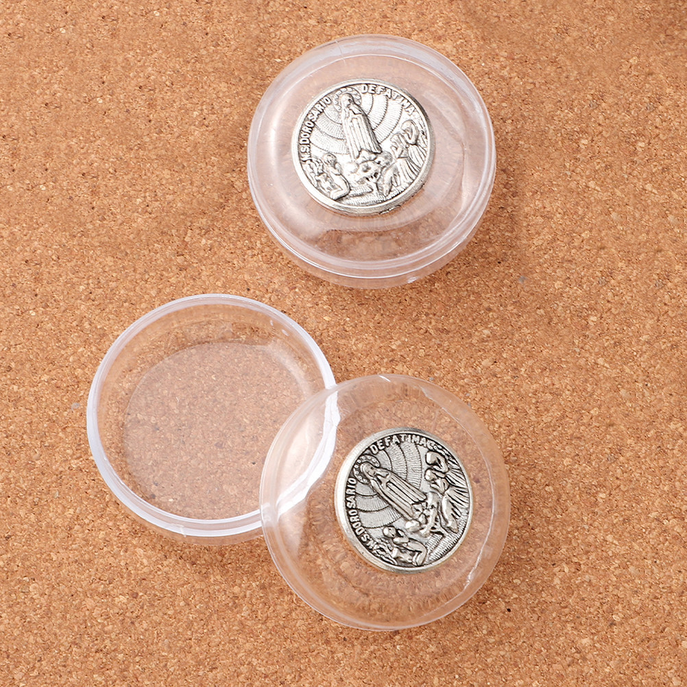 2Pcs Luxury Metal Rosary Box R - Wedding Favor Box ulasan dan harga