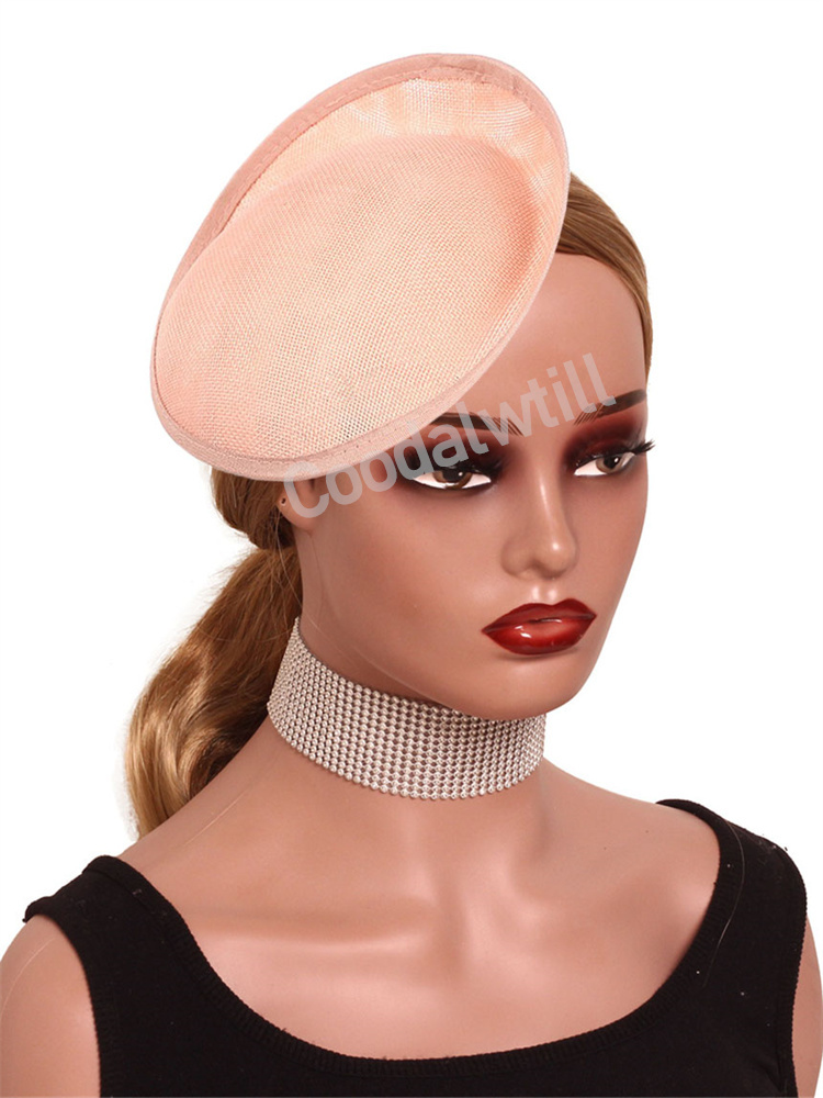 20CM Fascinator Base Hat Hair  - Wedding Supply Store ulasan dan harga